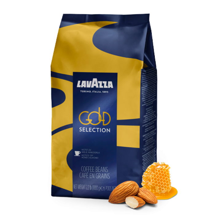 Original coffee beans Lavazza Gold Selection 1kg - coffeeynya.ua